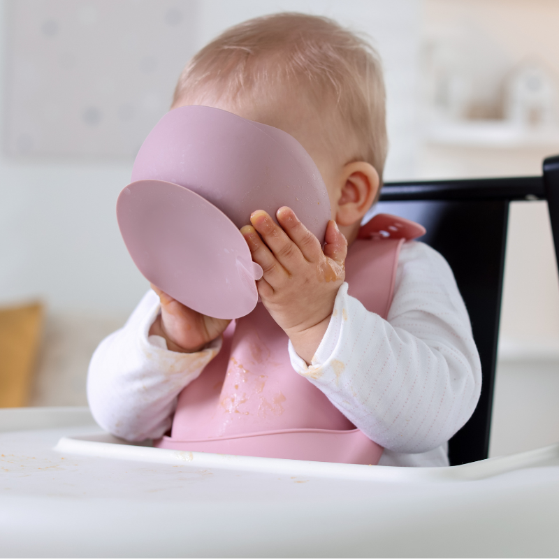 First time parents leaving baby with childcarer